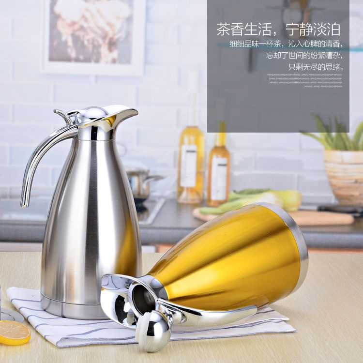 Vacuum Jug Thermos Stainless Steel Tea Flask Thermos Jug 2L Vacuum Thermos Jug Coffee Thermos Vacuum Jug Insulation Jug Insulated Jug Wholesale Price