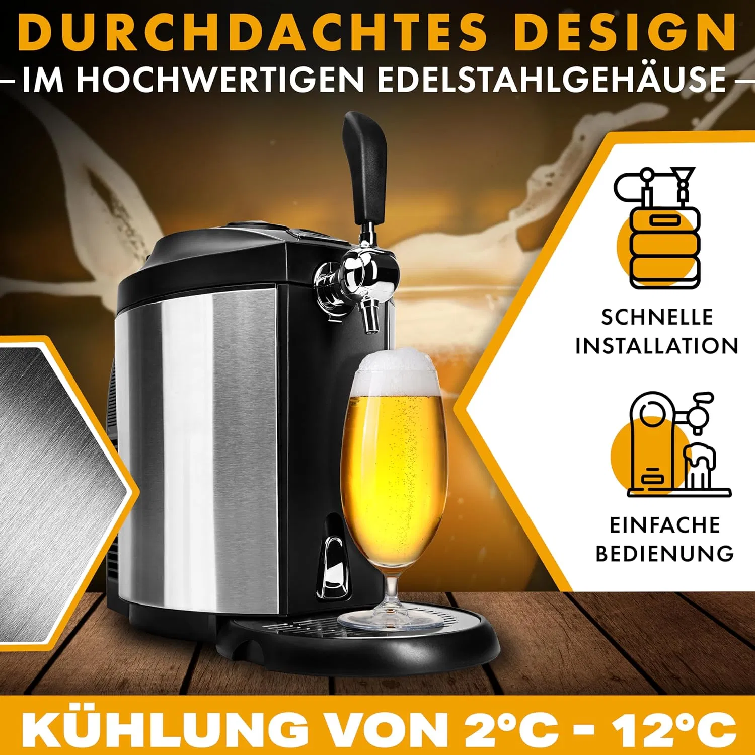 Draught Beer Cooler Machine Draft Beer Dispenser Kegerator Mini Kegerator