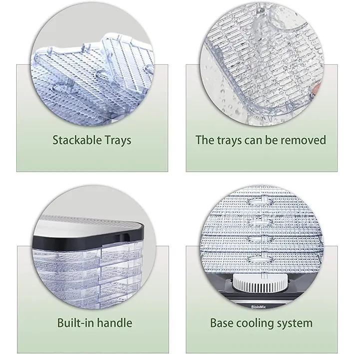 220-240V Household Home Small Electric Machine Fruit Food Dehydrator