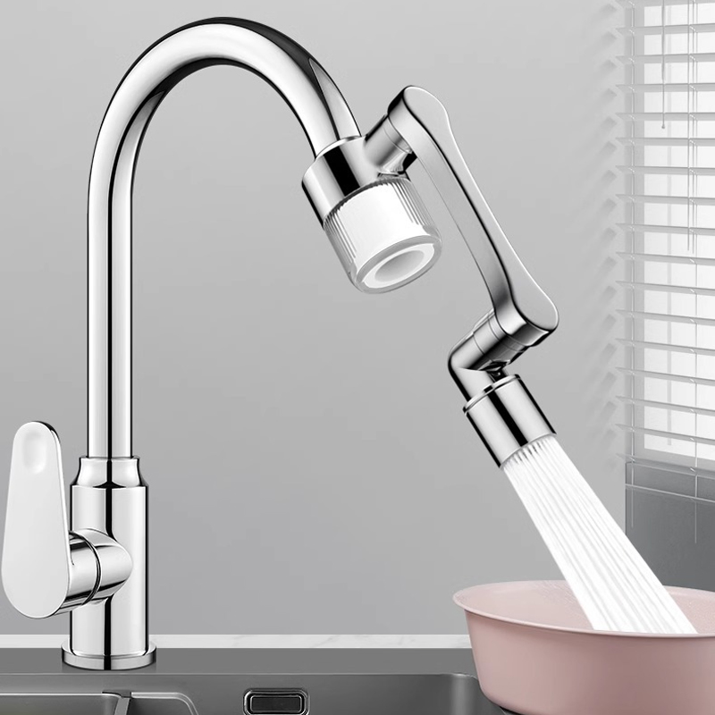 Sanipro Kitchen Tap 1440 Swivel Mechanical Arm Extension Aerator Filter Household Faucet Universal Water Purification Extender