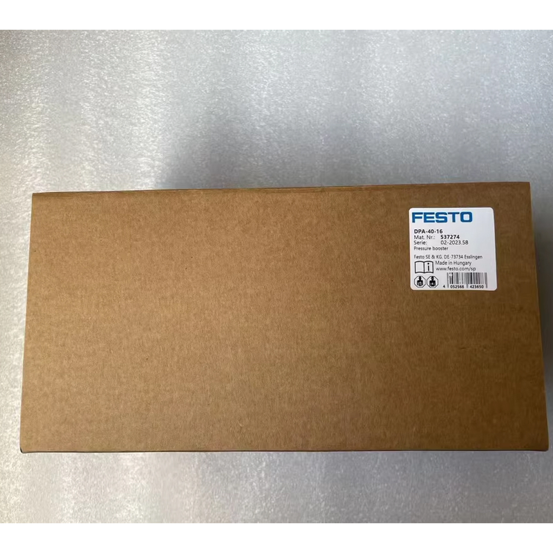 Fest'o Dpa-40-16 537274 Pressure Booster/Pressure Regulating Valve
