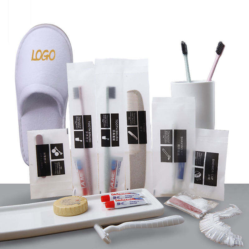 Hotel Shampoo Conditioner Shower Gel Body Lotion Hotel Disposable Amenities Set