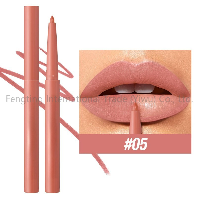 2025 New Arrive Vegan Matte Waterproof Private Label Custom Logo Makeup All Day Nonsmurge Liquid Velvet Soft Lip Liner