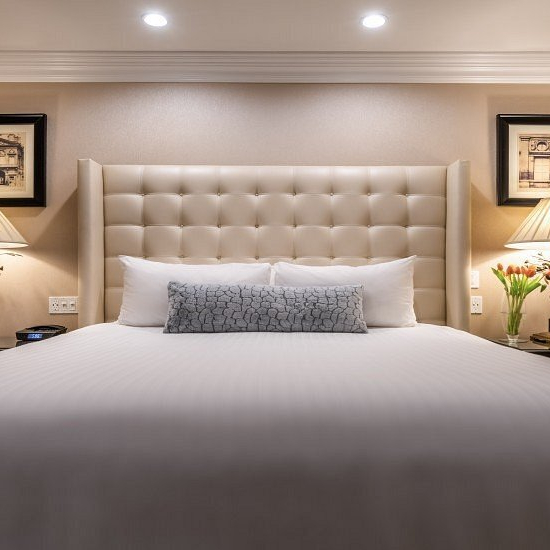 Комплект мебели кожаный для спальни гостиной отелей