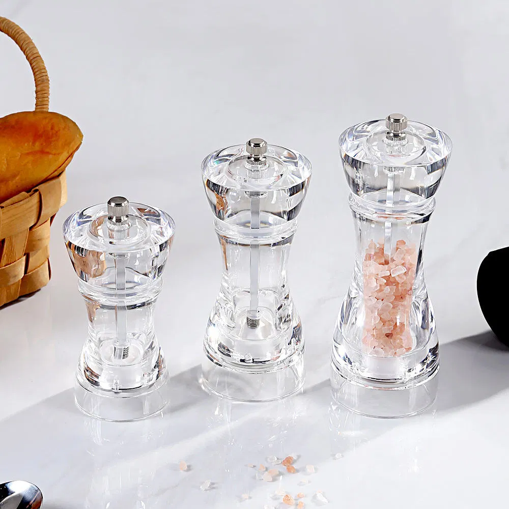 Chic Functional Plastic Salt Pepper Grinder Combo Set, Single Pack