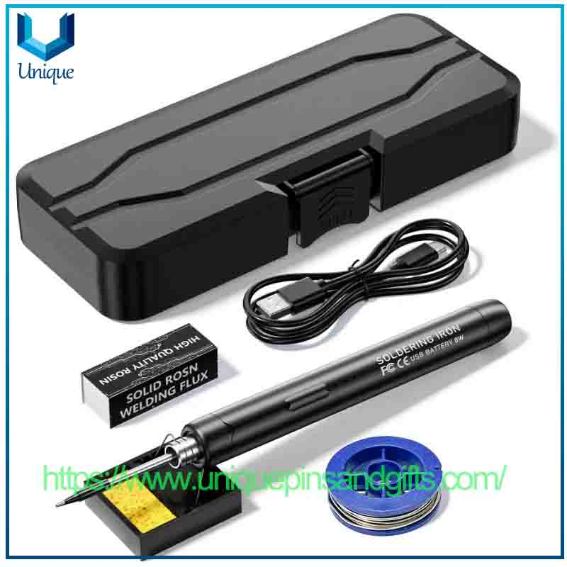 Портативный паяльник USB с аккумулятором и дисплеем