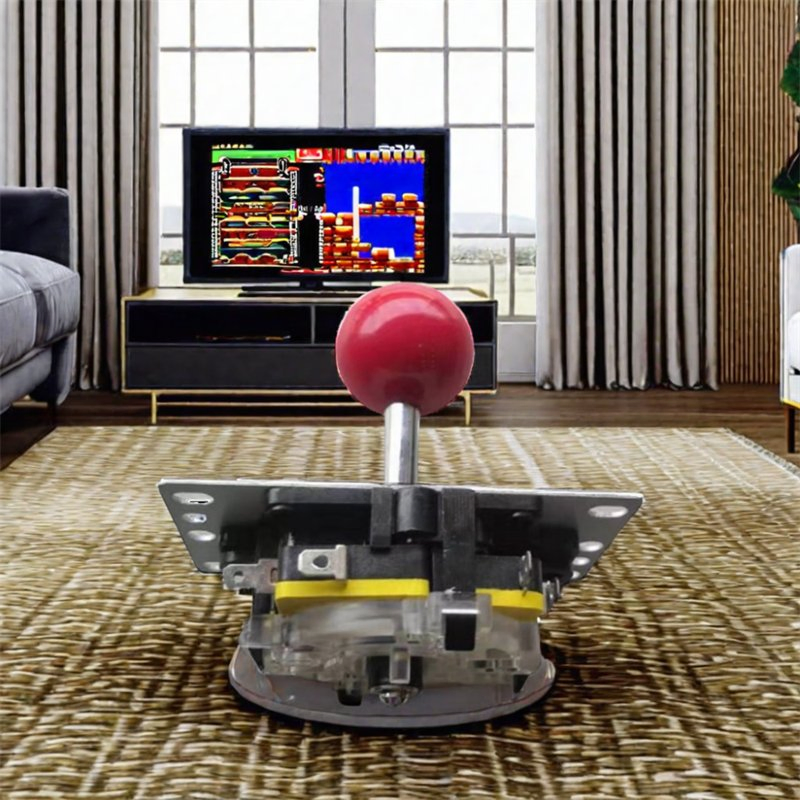 8p Micro Plug-in Interface Fighting Rocker Retro Arcade Boxing King Joystick