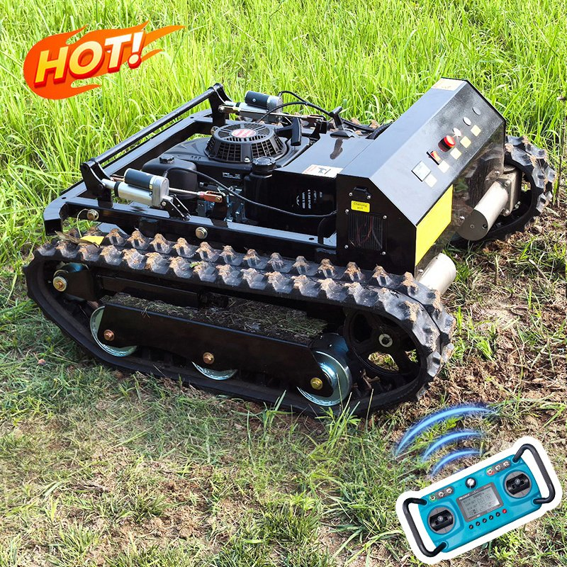 Гусеничная газонокосилка с дистанционным управлением NUOMAN