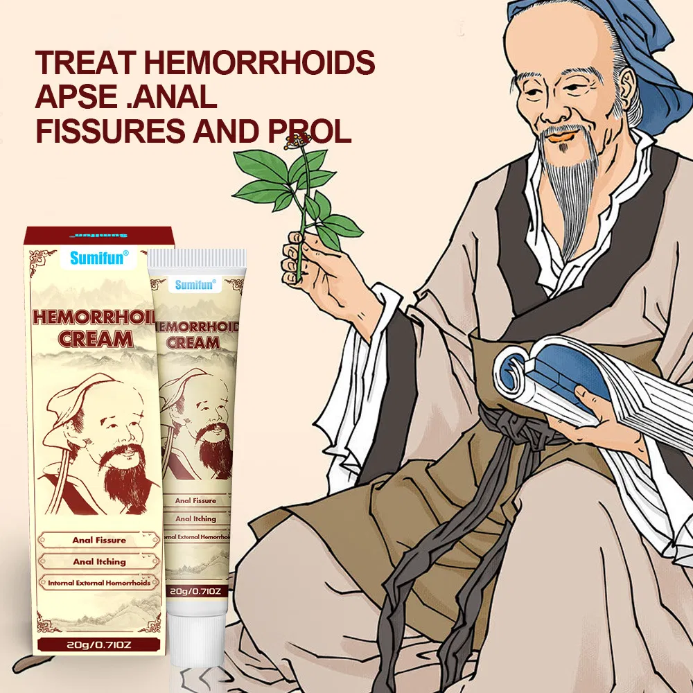 OEM Hemorrhoids Ointment Original Herbal Hemorrhoid Pain Anal Fissure Cream