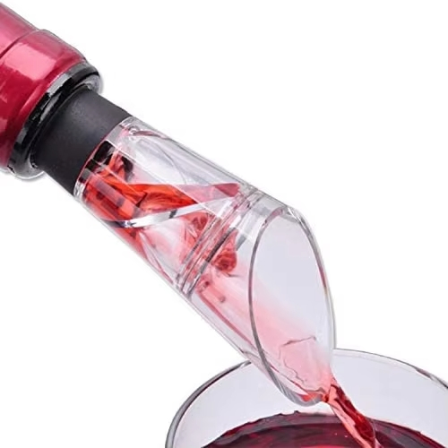 One-Stop Service Small Size Easy-Carrying New Red Wine Dispenser Aerated Wine Bottle Aerator for Bodegas Juan Gil