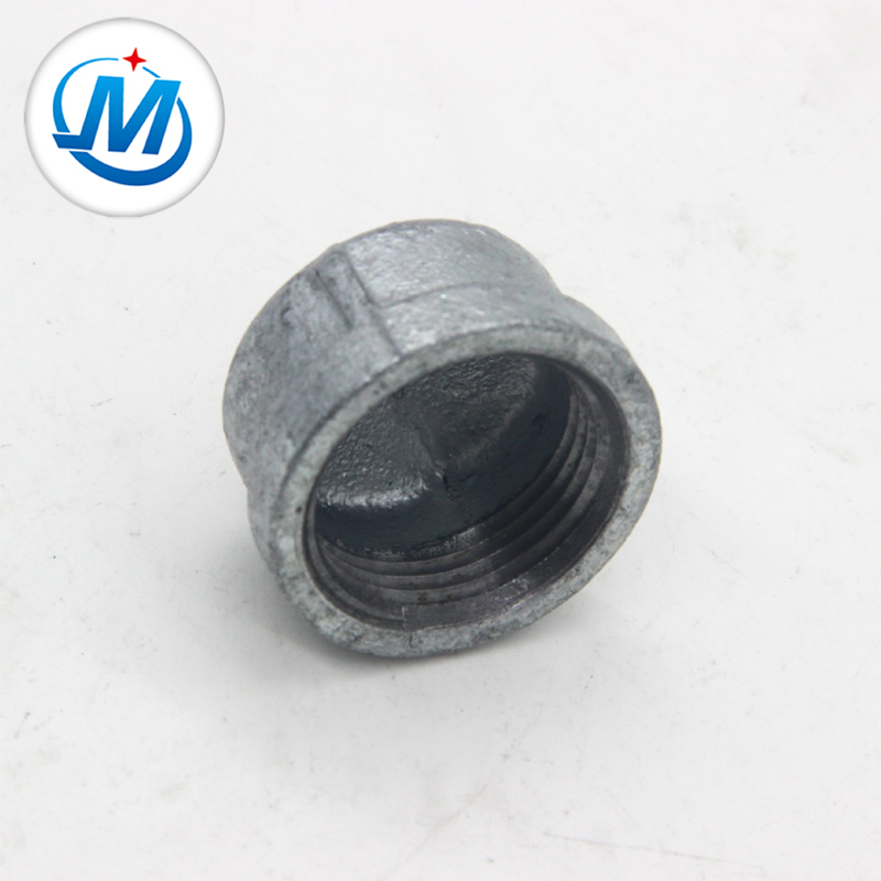 Pipe Fitting BS Standard Building Hardware3/4" Mallealbe Iron Threaded Cap End