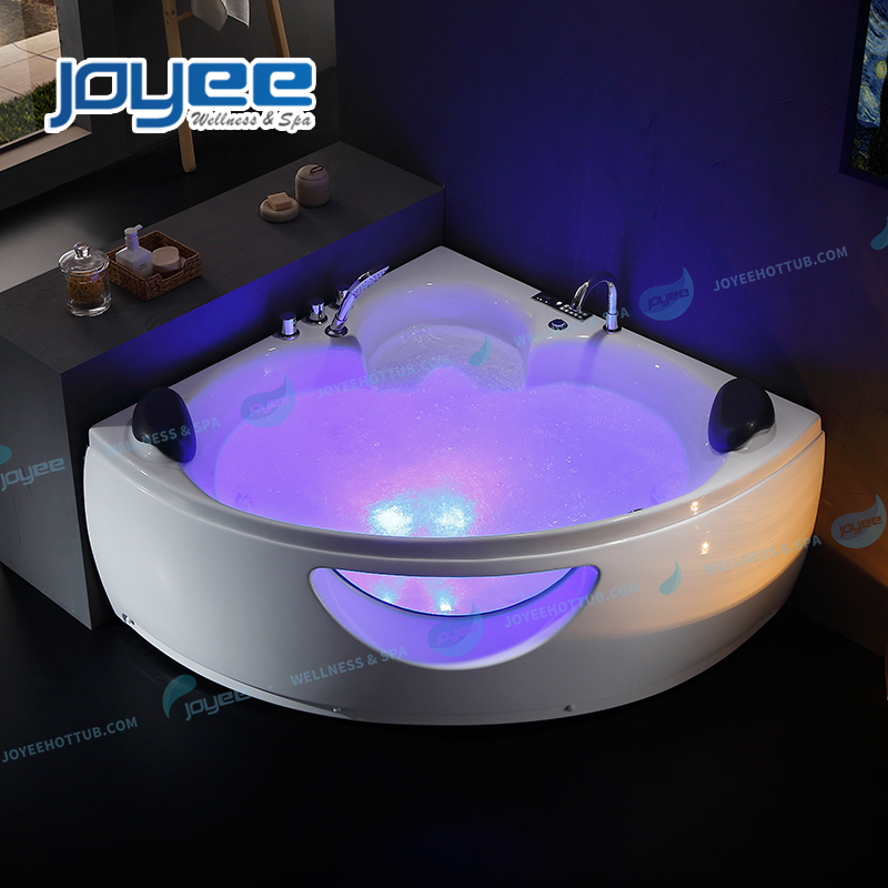 Угловая джакузи для двоих Joyee с гидромассажем
