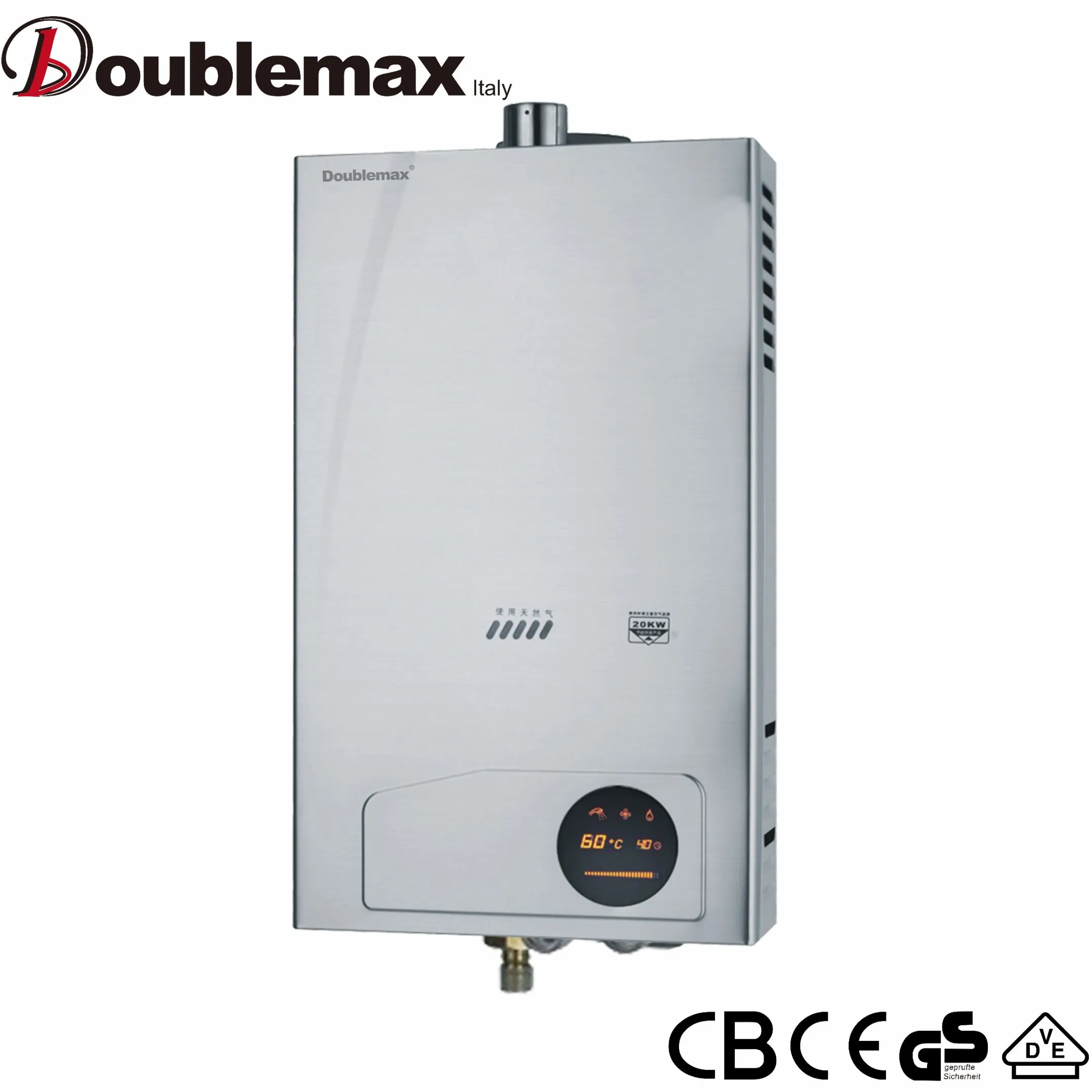 Stainless Steel Propane Tankless Instant 6L 8L 10L 12L Gas Hot Water Heater