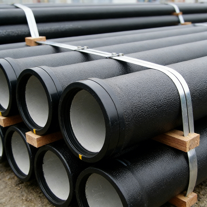 K7 K9 K10 DN300 ISO2531 Pipe Fire Fighting Thick-Walled Nodular Cast Iron Ductile Iron Black Pipe