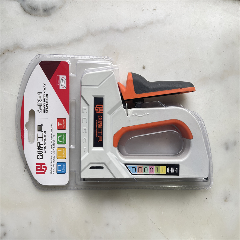 Heavy Duty Manual Steel Staple Nail Gun Fastening for Industrial