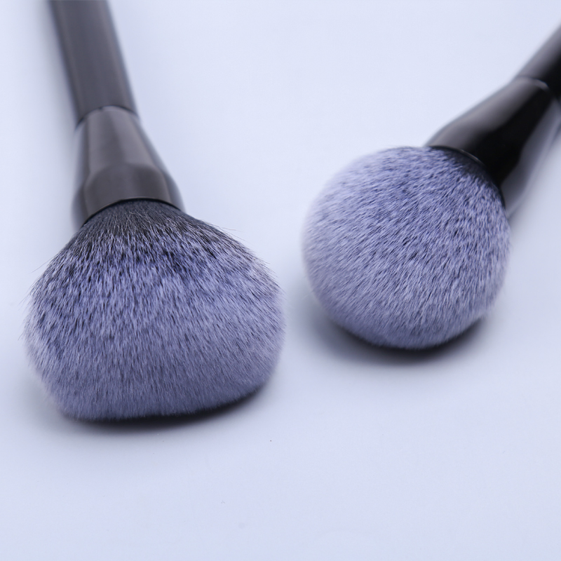 Large Loose Powder Black Makeup Brush for Daily Makeup