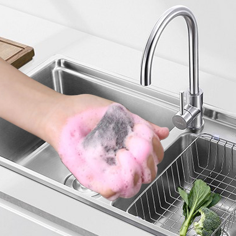 10 Pack Heavy Duty Steel Wool Scouring Soap Pads