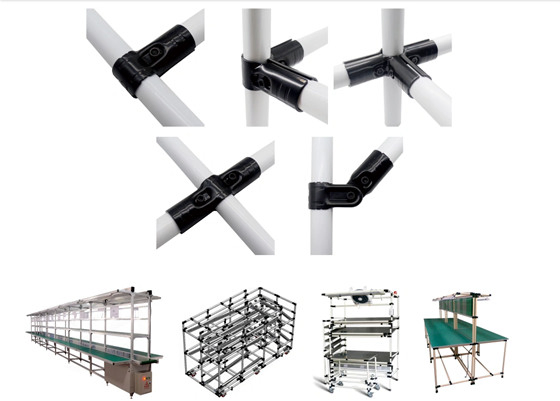 Custom Design Industrial Cart Lean Pipe Factory Trolley/Pipe Fitting
