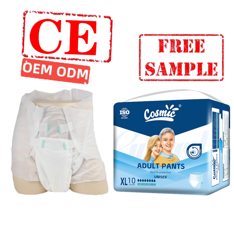 Plain Woven XL OEM 10PCS/Printed Poly Bags Disposable Incontrol Diaper