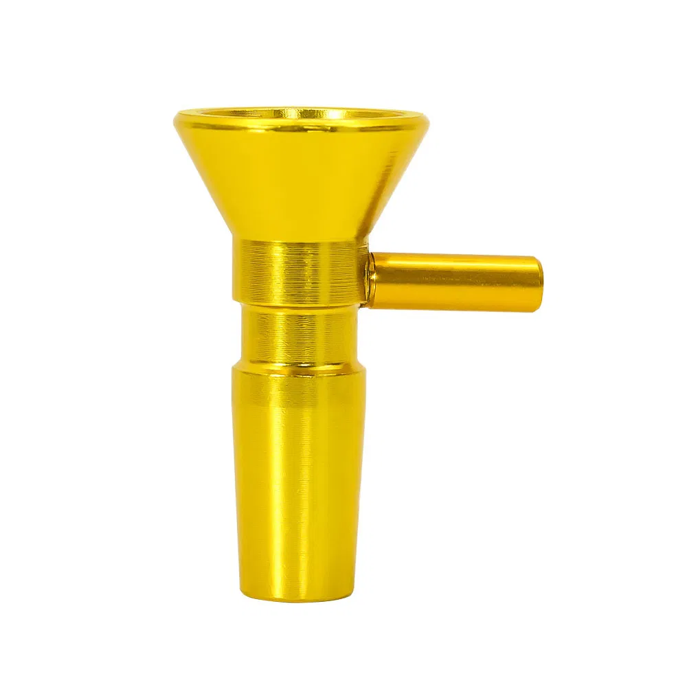 4 Colors Water Pipe Bubbler DAB Rig 14mm Metal Bowl