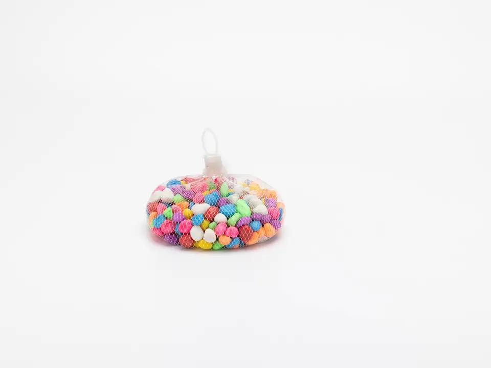 Aquarium Coated Rainbow Pebble Stain Colored Gravel