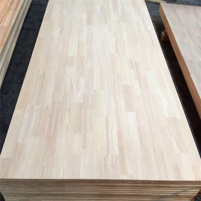 High Quality Rubber Wood Timber Rubber Solid Finger Joint Board for Furniture
