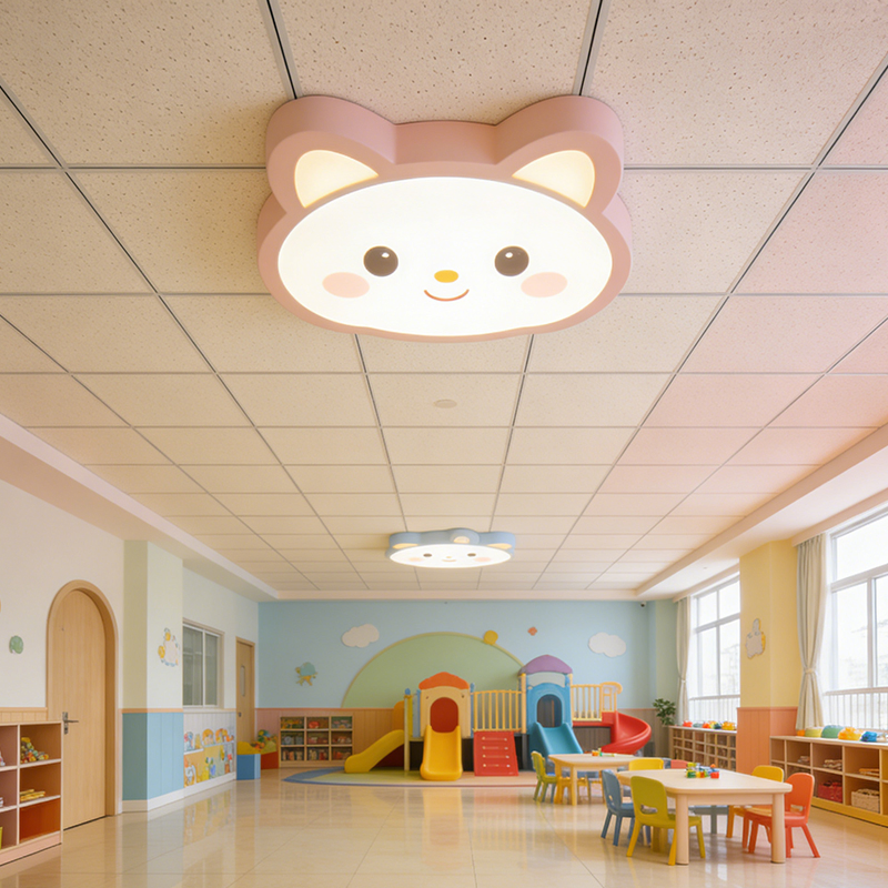 Concealed Edge Fireproof Heat Insulation Mineral Wool Ceilings for Office Conference Rooms