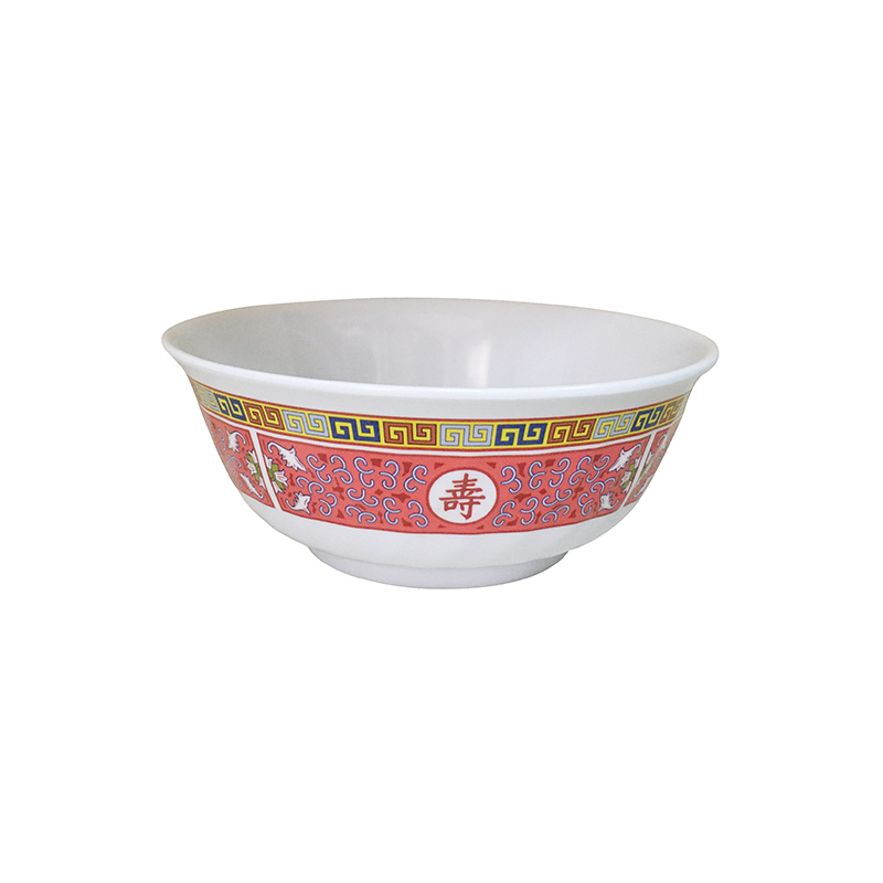 Chinese Restaurant Noodles Soup Rice Serivng Large Bowl 8 Inch 1350ml Chinese Traditional Pattern Bowl