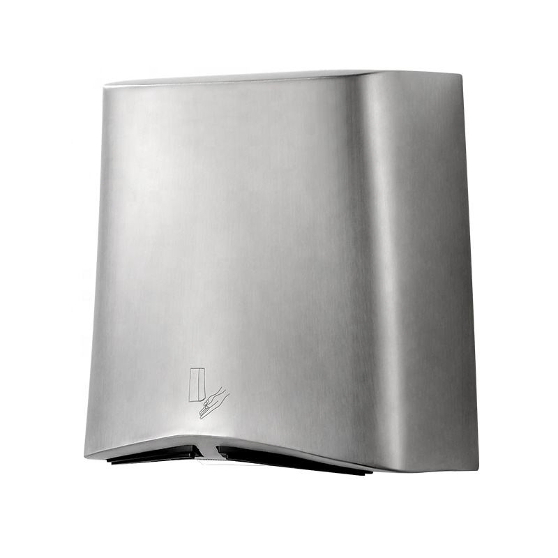 Commercial Washroom Stainless Steel 304 Automatic Dual V-Blade High Speed Hand Dryer