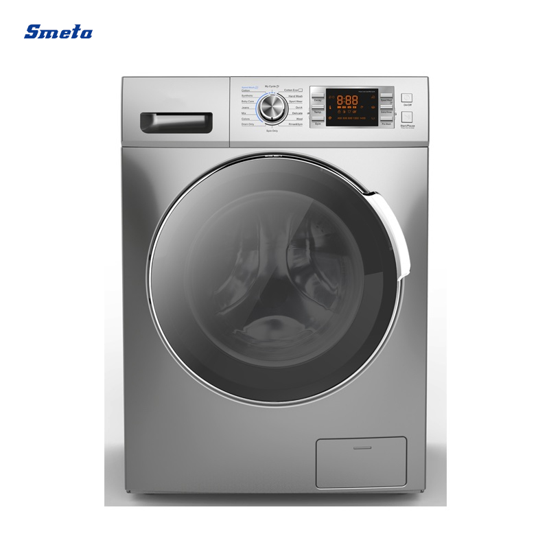 Smeta Clothes 12kg Front Load Automatic Laundry Washing and Drying Machine