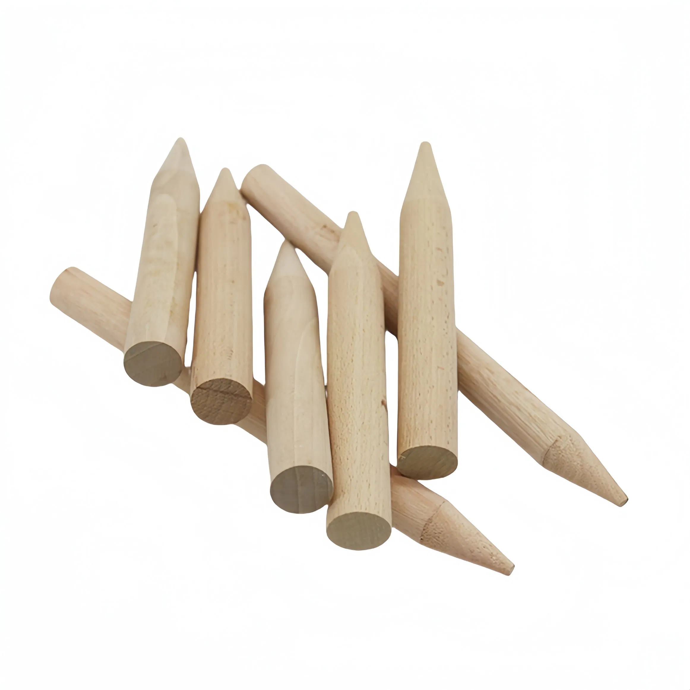 Preroll Cone Stick Custom Print Cigar Rolling Wooden Round Beech Sticks
