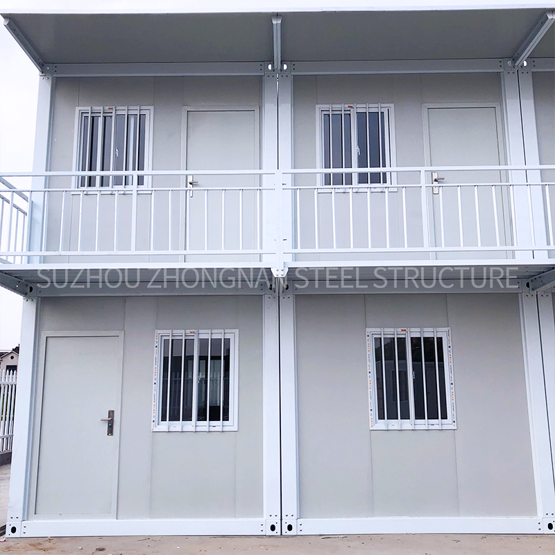 Suzhou Zhongnan High Quality Assemble Prefab Container Hotel Apartment Building for Sale