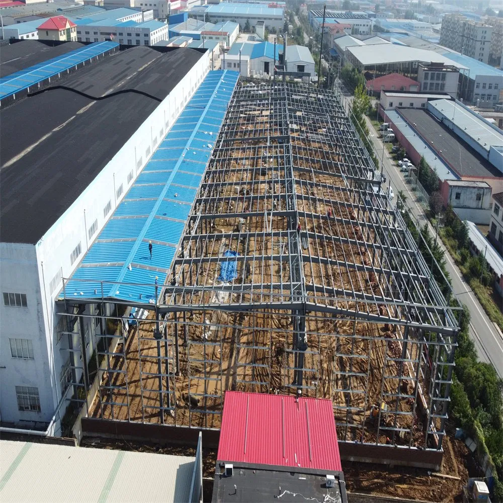 Low Price Pre-Fabricated Recyclable Steel Structure Shed Frame Building for Warehouse