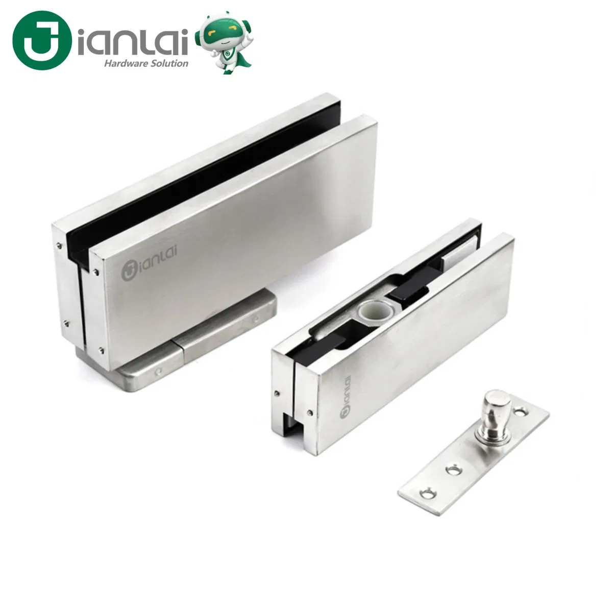 Patch Fitting Door Accessories Glass Hardware Hydraulic Floor Spring