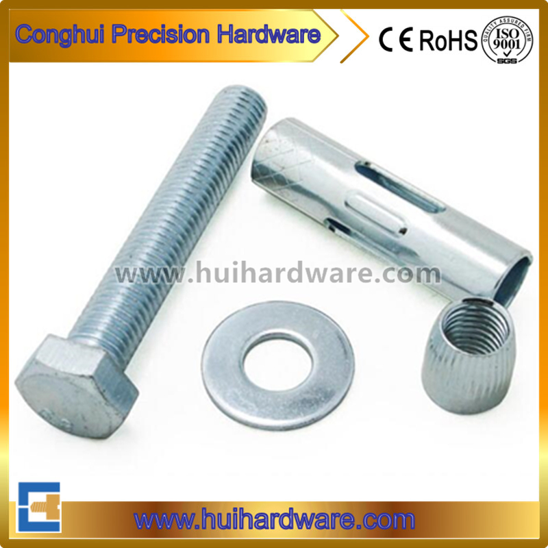 Анкерный болт с шестигранной головкой Bzp/Yzp