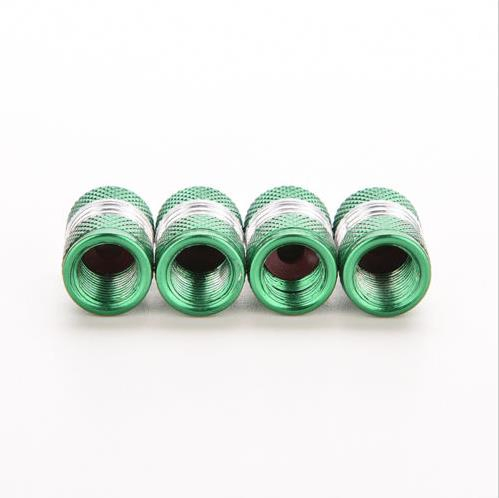 4PCS Round Style Aluminum Alloy Car Tire Valve Cap