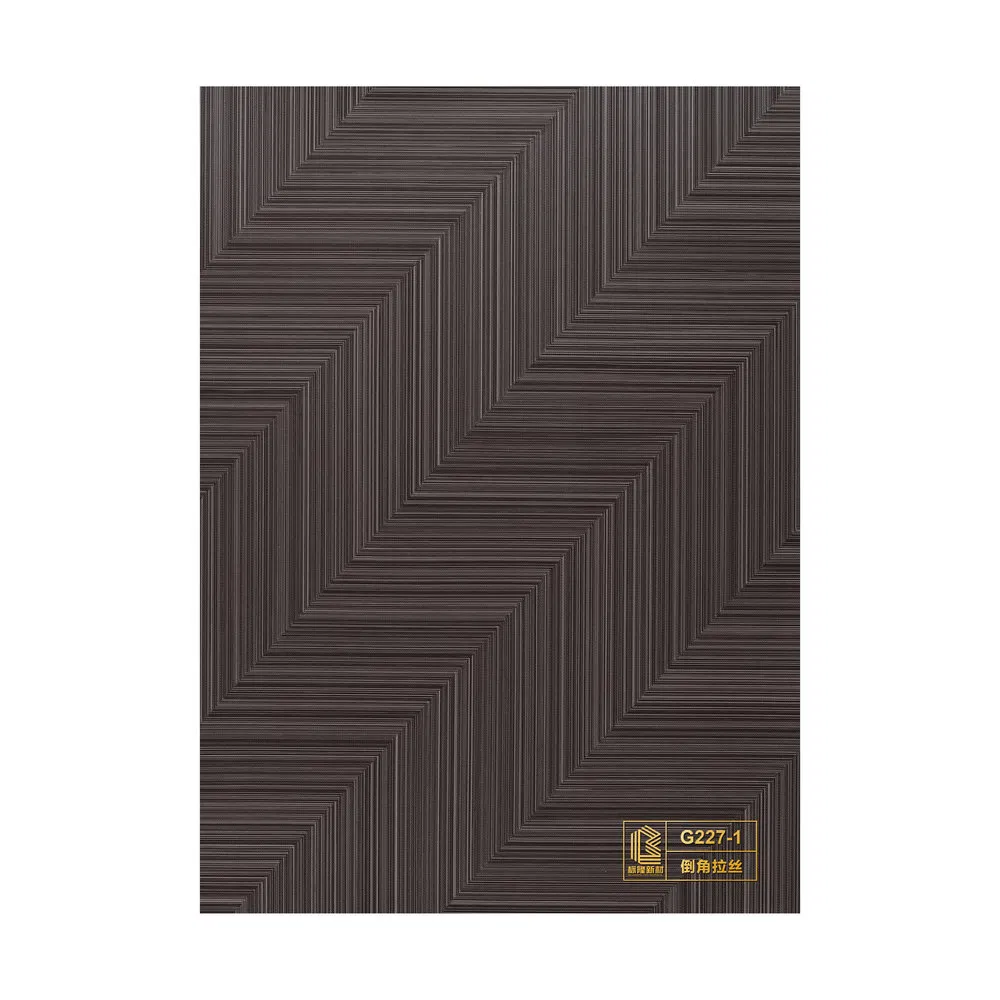 Stain-Resistant Healthy Wood Veneer PVC Film for Headboard Background Wall