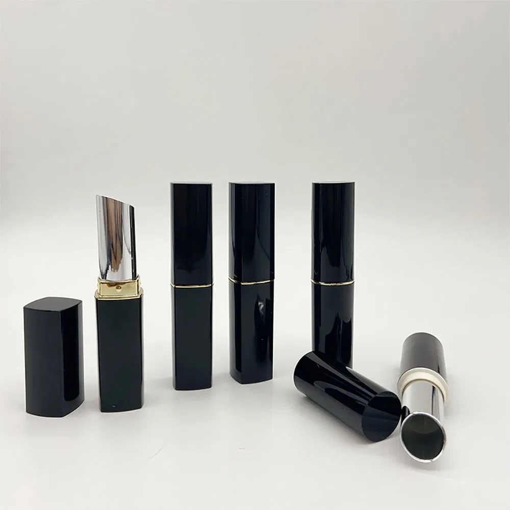 Custom Round Lipstick Luxury Plastic Tubes Packaging Mini Empty Lip Balm Container