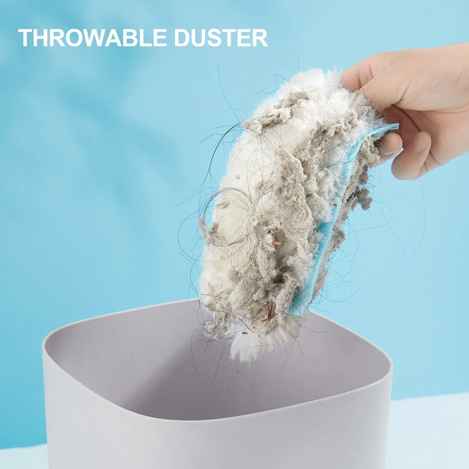 Disposable Duster Set, Super Absorbent Microfiber Duster and Refill Set