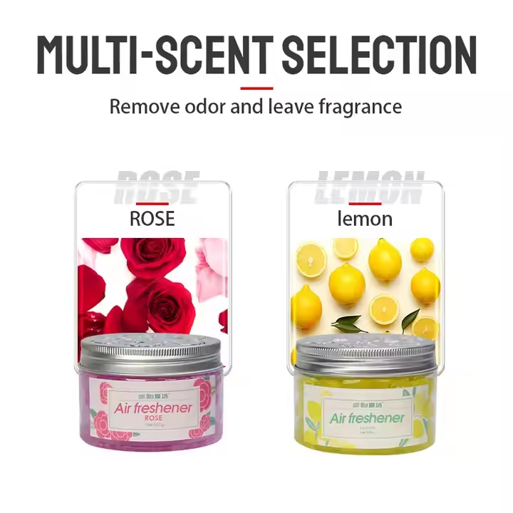Sanvo Solid Deodorant Air Freshener Car Air Freshener Luxury Custom Flavor Fragrance Gels