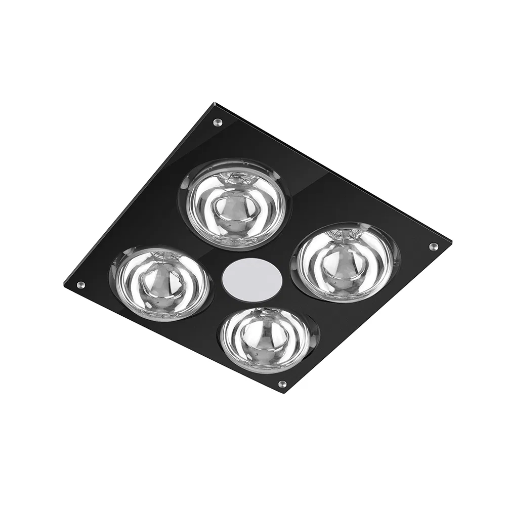 Bathroom Essential 3-in-1 Bathroom Heater with Glass Panel