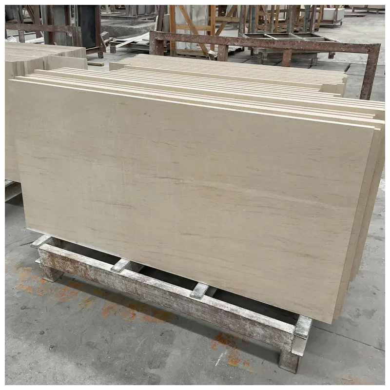 Moca Cream Limestone Honed Tiles