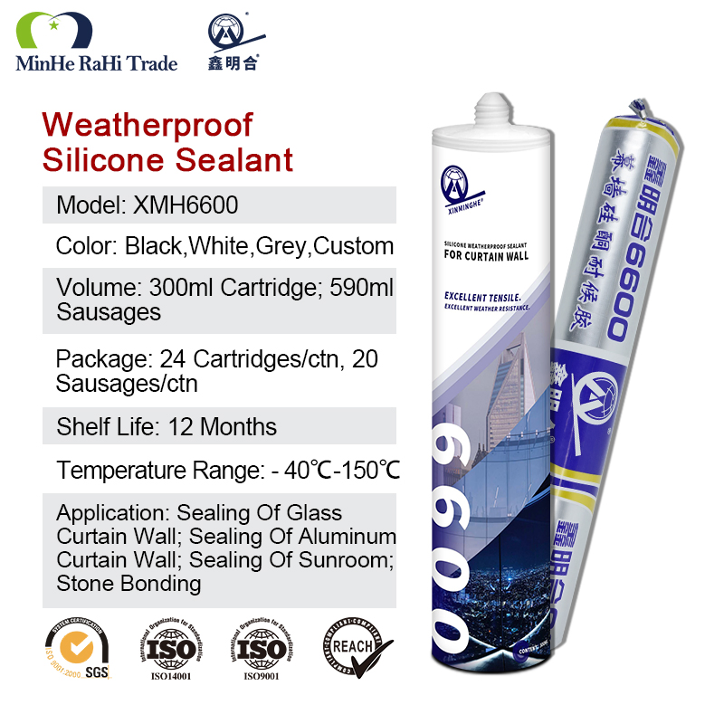 Premium Xmh6600 Industrial Silicone Sealant for Container Frames
