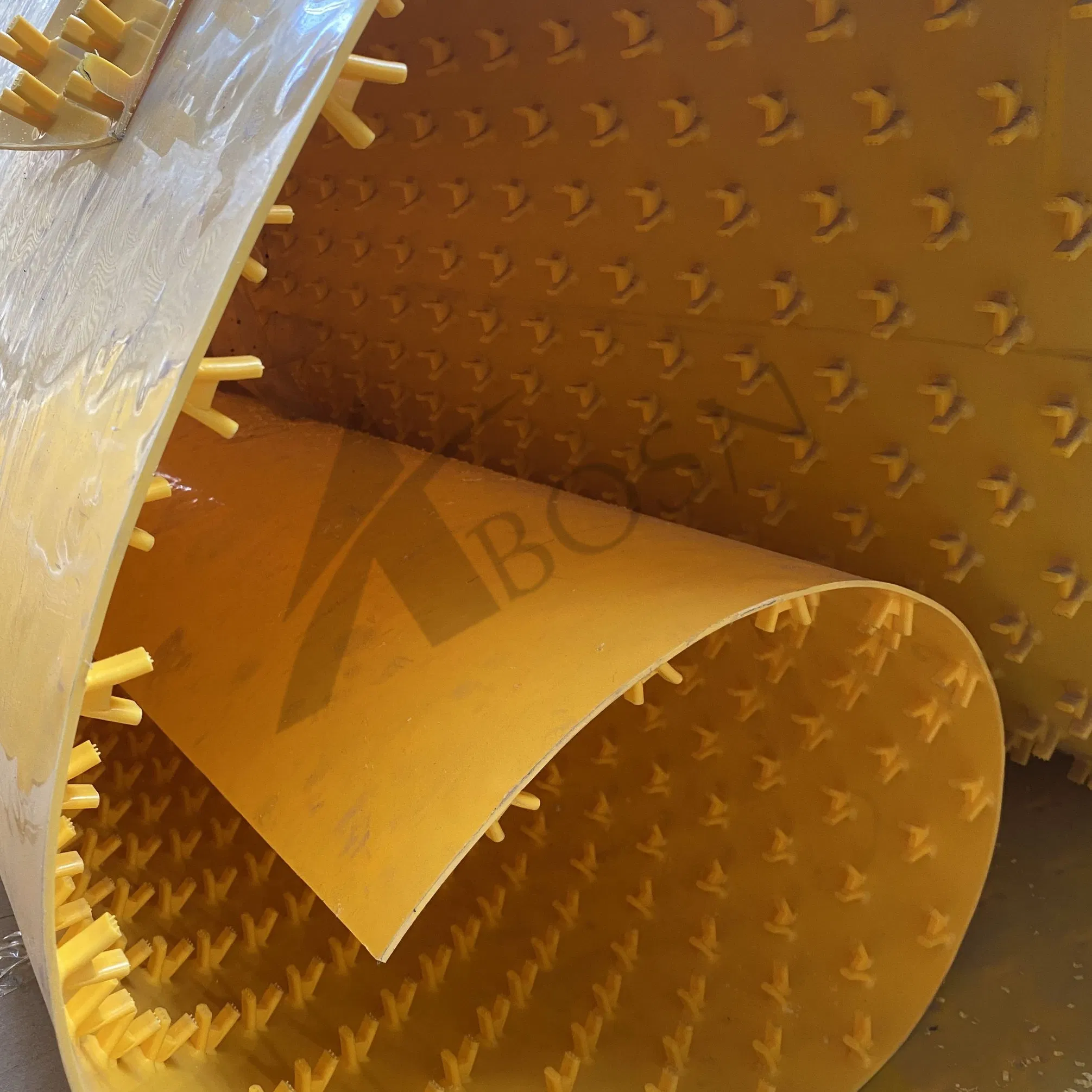 Защитная пленка HDPE для бетона, желтая, 2x10 м