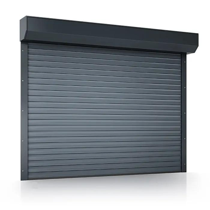 Foshan Motorized Aluminum Roller Shutter Customized Rolling up Window Shutters