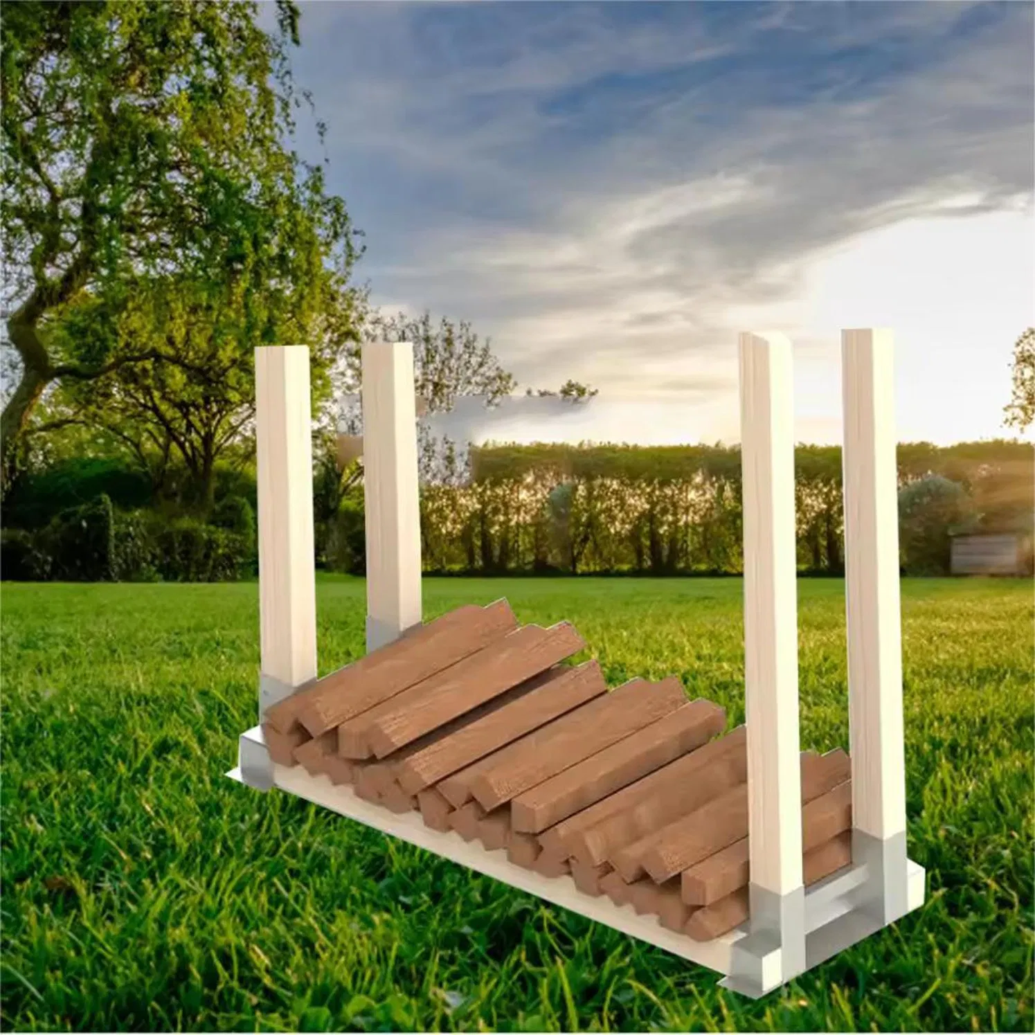 Customized Steel Helical Screw Pile Double Box Ground Pile