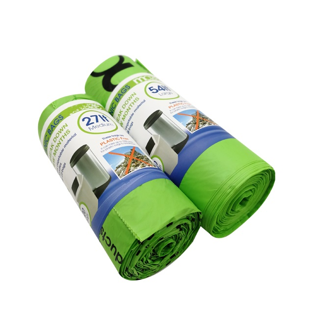 Biodegradable Corn Starch Compostable Plastic Packaging Bag in Roll