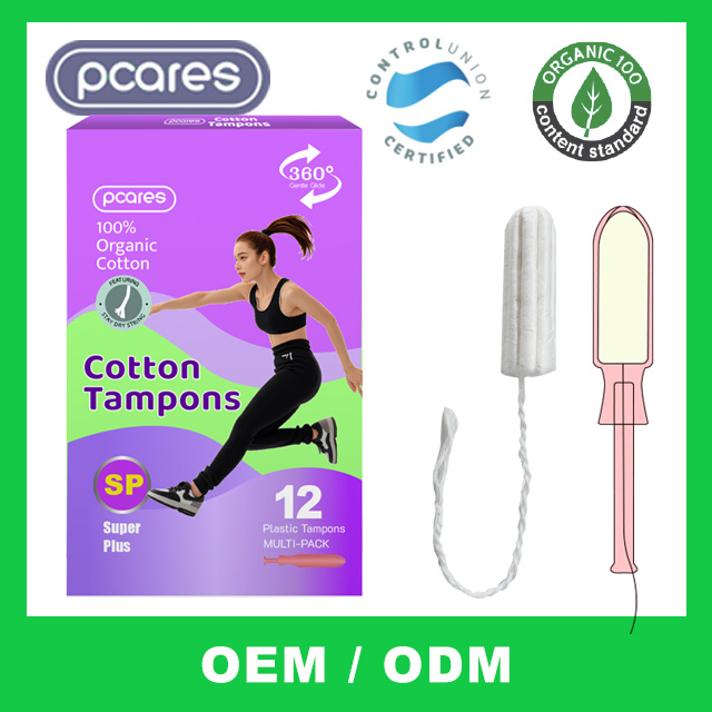 ODM Premium Dry Sanitary Pads and Tampons for All-Day Protection