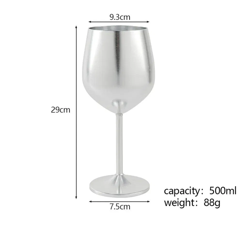 Бокалы для вина и шампанского из нержавеющей стали