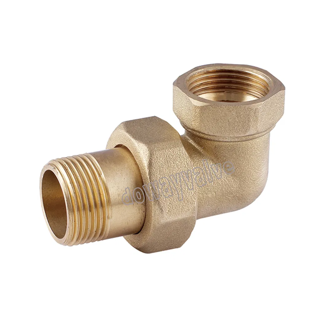 Cw617n Forged Brass Tee with Male and Female Connections